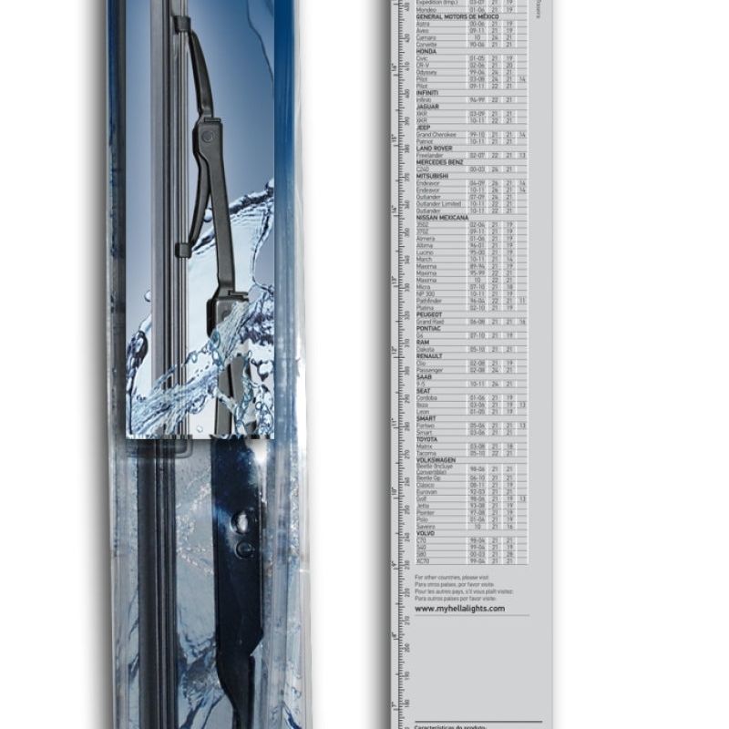 Hella Standard Wiper Blade 21in - Single - SMINKpower Performance Parts HELLA9XW398114021 Hella