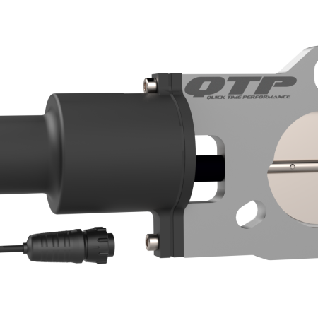 QTP 2.25in Bolt-On QTEC Electric Cutout Valve - Single-Exhaust Cutouts-QTP-QTPQTEC225-SMINKpower Performance Parts