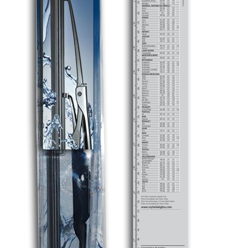Hella Standard Wiper Blade 21in - Single - SMINKpower Performance Parts HELLA9XW398114021 Hella