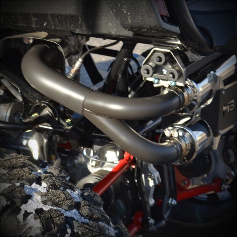 MBRP 19-20 Honda Talon Dual Slip-On Exhaust System w/Performance Muffler-Powersports Exhausts-MBRP-MBRPAT-9110PT-SMINKpower Performance Parts