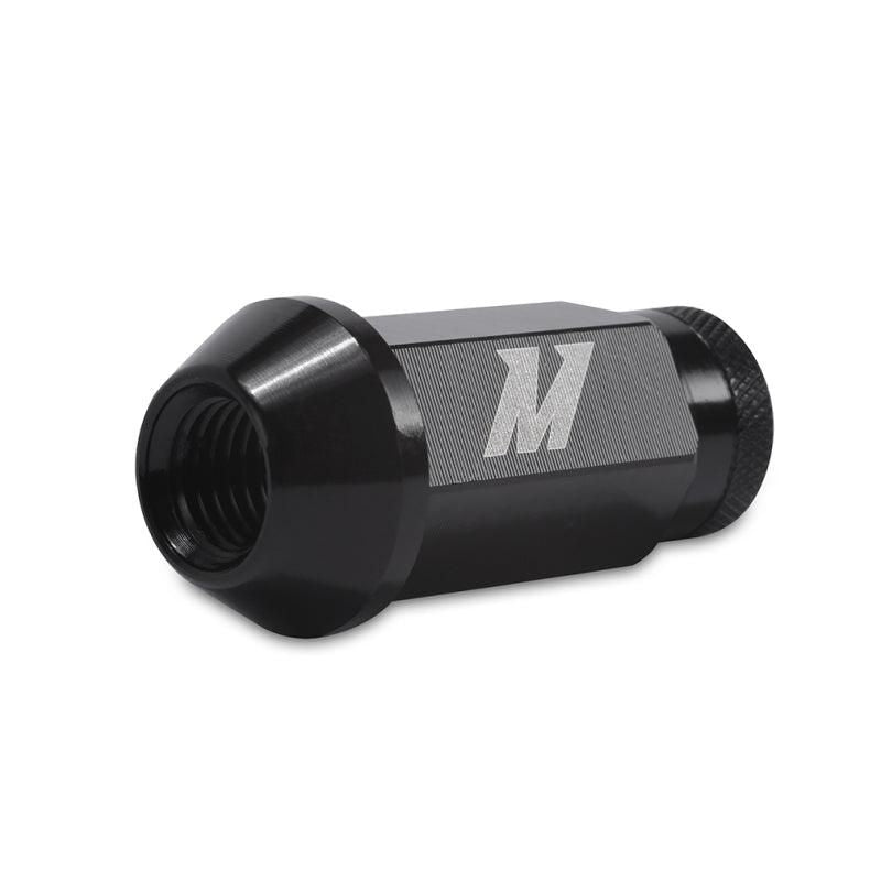 Mishimoto Aluminum Locking Lug Nuts M12x1.25 20pc Set Black - SMINKpower Performance Parts MISMMLG-125-20LBK Mishimoto