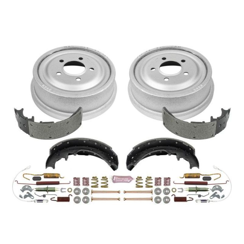 Power Stop 98-09 Ford Ranger 4WD (w/10in Drum) Rear Autospecialty Drum Kit - SMINKpower Performance Parts PSBKOE15265DK PowerStop