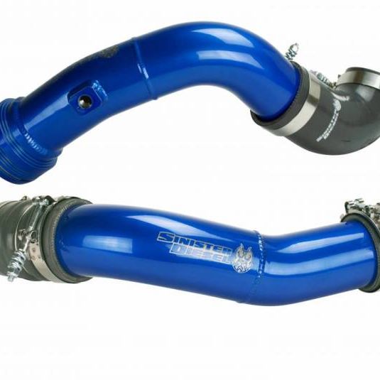 Sinister Diesel 11-16 Ford 6.0L Powerstroke Charge Pipe Kit-Intercooler Pipe Kits-Sinister Diesel-SINSD-6.7PIPK11-01-20-SMINKpower Performance Parts