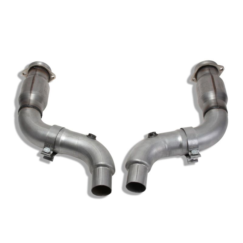 BBK 05-20 Dodge Challenger/Charger 6.1/6.2/6.4L Hemi 3in Catted High Flow Mid Pipe-Connecting Pipes-BBK-BBK16481-SMINKpower Performance Parts