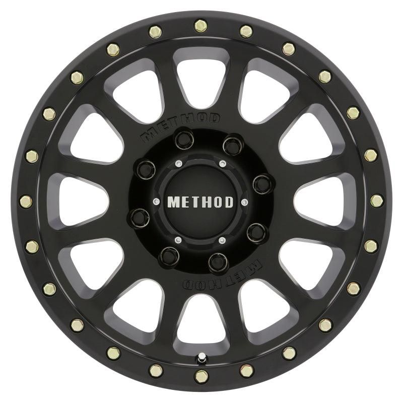 Method MR305 NV HD 17x8.5 0mm Offset 8x180 130.81mm CB Matte Black Wheel - SMINKpower Performance Parts MRWMR30578588500H Method Wheels