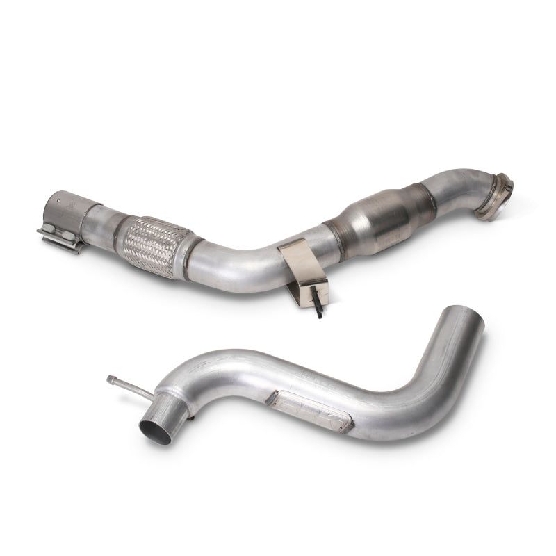 BBK 2015-16 Ford Mustang 3 Ecoboost Down Pipe With Cats-Downpipes-BBK-BBK1809-SMINKpower Performance Parts
