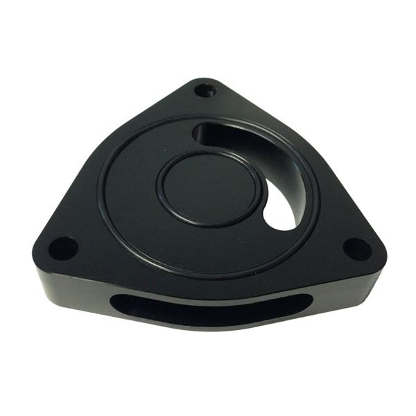 Torque Solution Blow Off BOV Sound Plate (Black): Hyundai Genesis Coupe 2.0T ALL-Blow Off Valves-Torque Solution-TQSTS-GEN-002B-SMINKpower Performance Parts