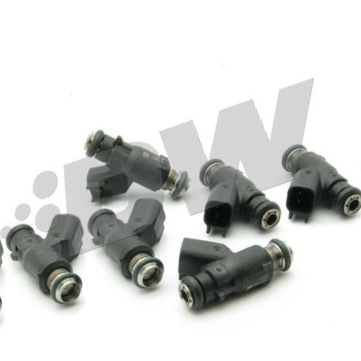 DeatschWerks 07-13 All Gas Vortec V8s (4.8L/5.3L/6.0L/6.2L) 56lb/hr Injectors (Set of 8) - SMINKpower Performance Parts DWK35U-00-0056-8 DeatschWerks