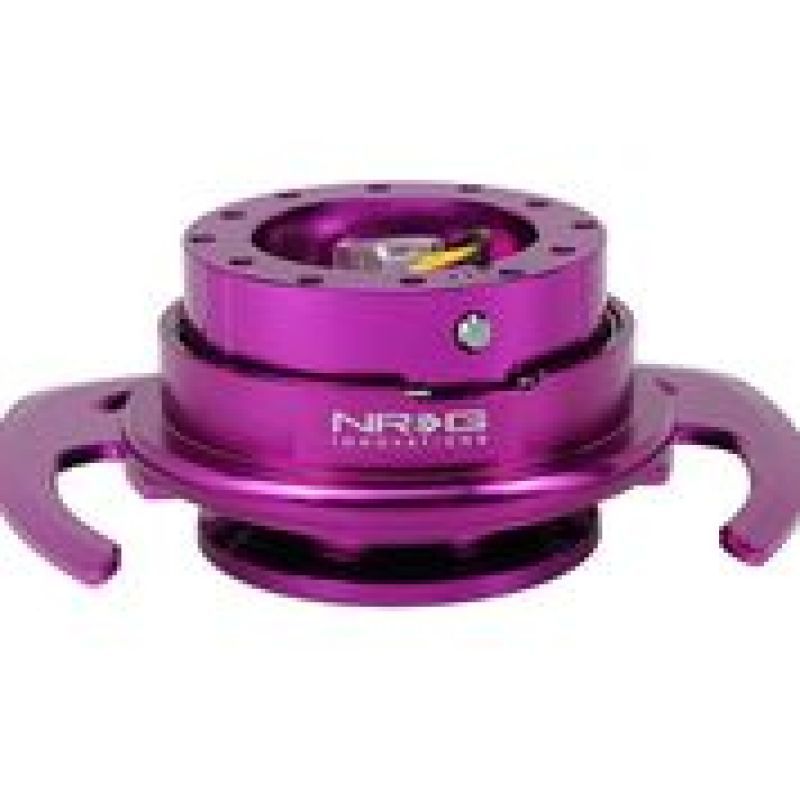 NRG Quick Release Kit Gen 4.0 - Purple Body / Purple Ring w/ Handles-Quick Release Adapters-NRG-NRGSRK-700PP-SMINKpower Performance Parts