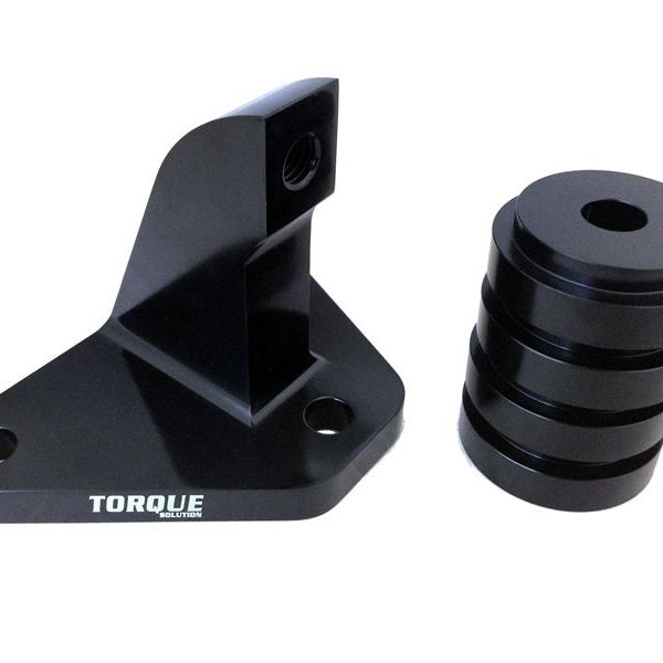 Torque Solution Mustache Bar Eliminator w/ Solid Bushings: 01-06 Mitsubishi Evolution 7/8/9-Chassis Bracing-Torque Solution-TQSTS-EV8-004-SMINKpower Performance Parts
