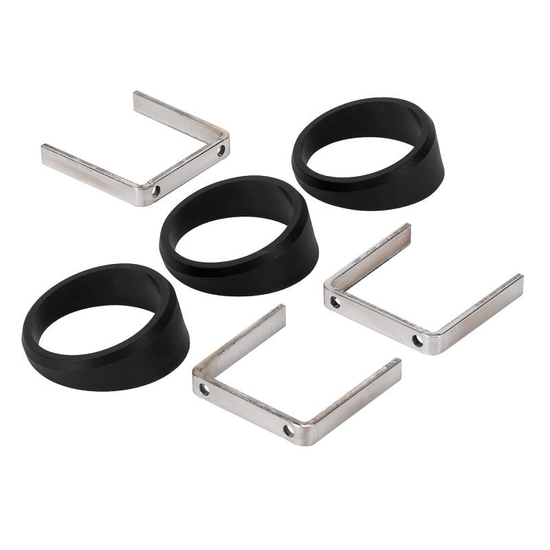 Autometer or Autogage 2-1/16in Black Angle Rings - 3 Pack-Gauge Pods-AutoMeter-ATM2234-SMINKpower Performance Parts