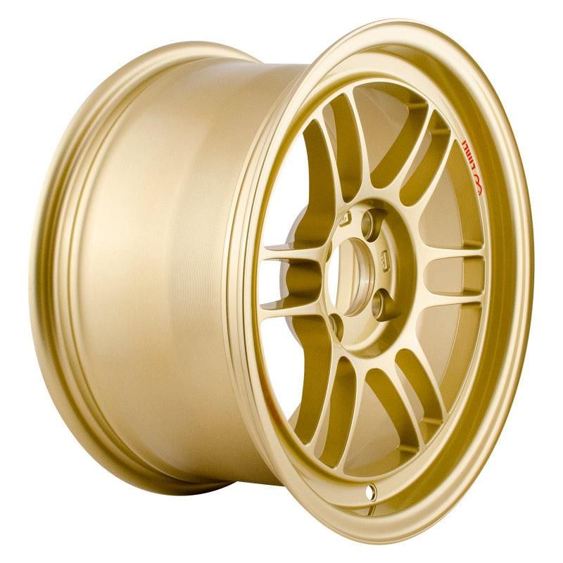 Enkei RPF1 15x8 4x100 28mm Offset 75mm Bore Gold Wheel - SMINKpower Performance Parts ENK3795804928GG Enkei