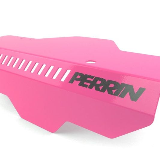 Perrin Subaru Pulley Cover (For EJ Engines) - Hyper Pink - SMINKpower Performance Parts PERPSP-ENG-150HP Perrin Performance