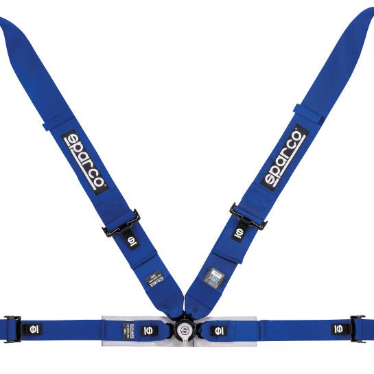 Sparco Belt 4Pt 3in/2in Competition Harness - Blue - SMINKpower Performance Parts SPA04716M1AZ SPARCO