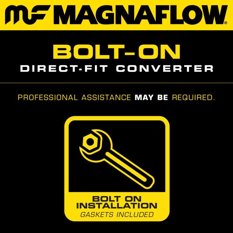 MagnaFlow Conv DF 01-05 Porsche 911 3.6L Front Left (California) - SMINKpower Performance Parts MAG444066 Magnaflow