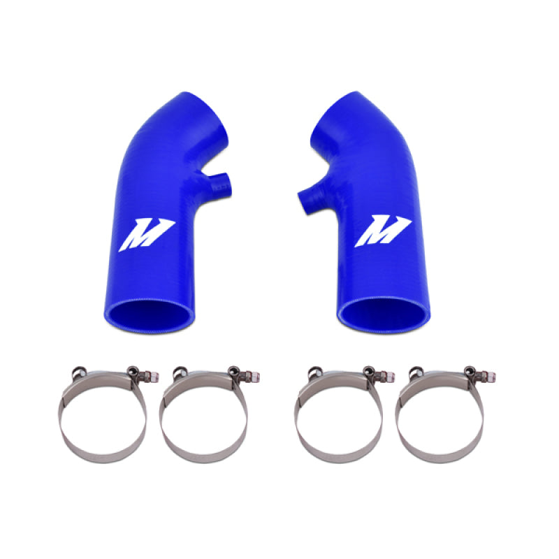 Mishimoto 09+ Nissan 370Z Blue Silicone Air Intake Hose Kit-Air Intake Components-Mishimoto-MISMMHOSE-370Z-09AIBL-SMINKpower Performance Parts