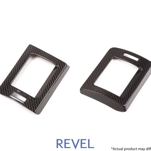 Revel GT Dry Carbon A/C Covers (Left & Right) 15-18 Subaru WRX/STI - 2 Pieces - SMINKpower Performance Parts RVL1TR4GT0AS02 Revel