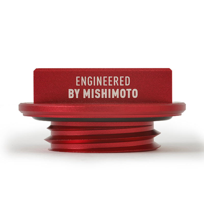 Mishimoto Subaru Hoonigan Oil Filler Cap - Red-Oil Caps-Mishimoto-MISMMOFC-SUB-HOONRD-SMINKpower Performance Parts