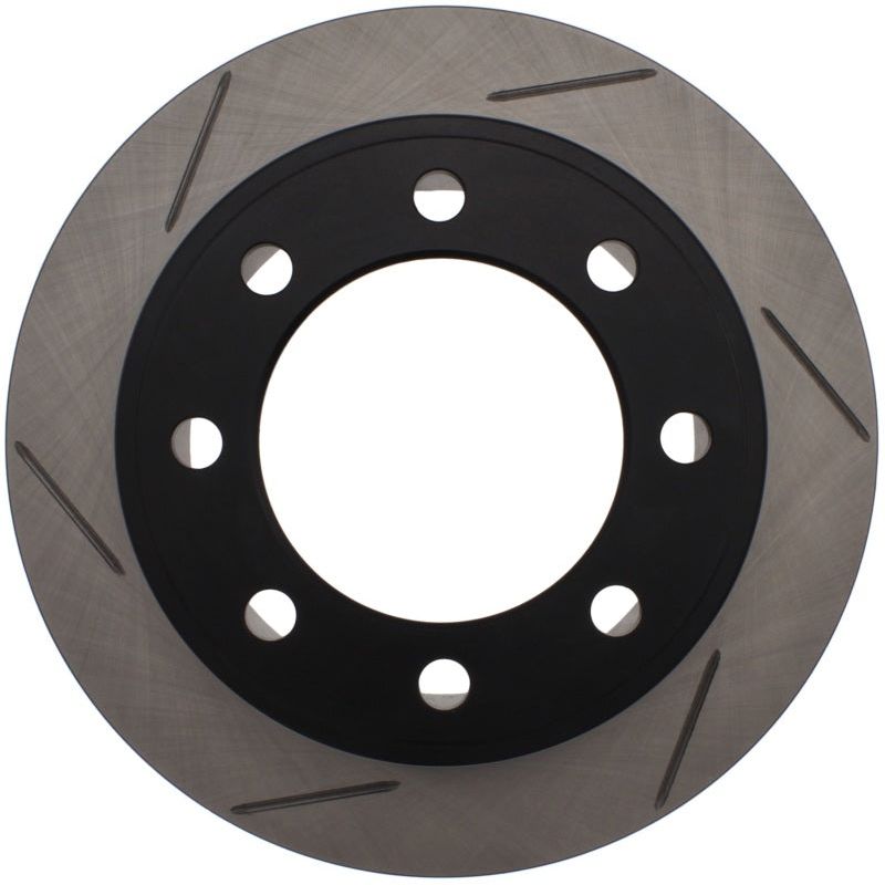 StopTech Power Slot 06-08 Dodge Ram 1500/03-08 Ram 2500/3500 All 2wd/4wd Rear Right Slotted Rotor-Brake Rotors - Slotted-Stoptech-STO126.67062SR-SMINKpower Performance Parts