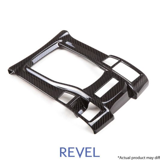 Revel GT Dry Carbon Shifter Panel Cover 17-18 Honda Civic Type-R - 1 Piece-Carbon Accessories-Revel-RVL1TR4GT0AH01-SMINKpower Performance Parts