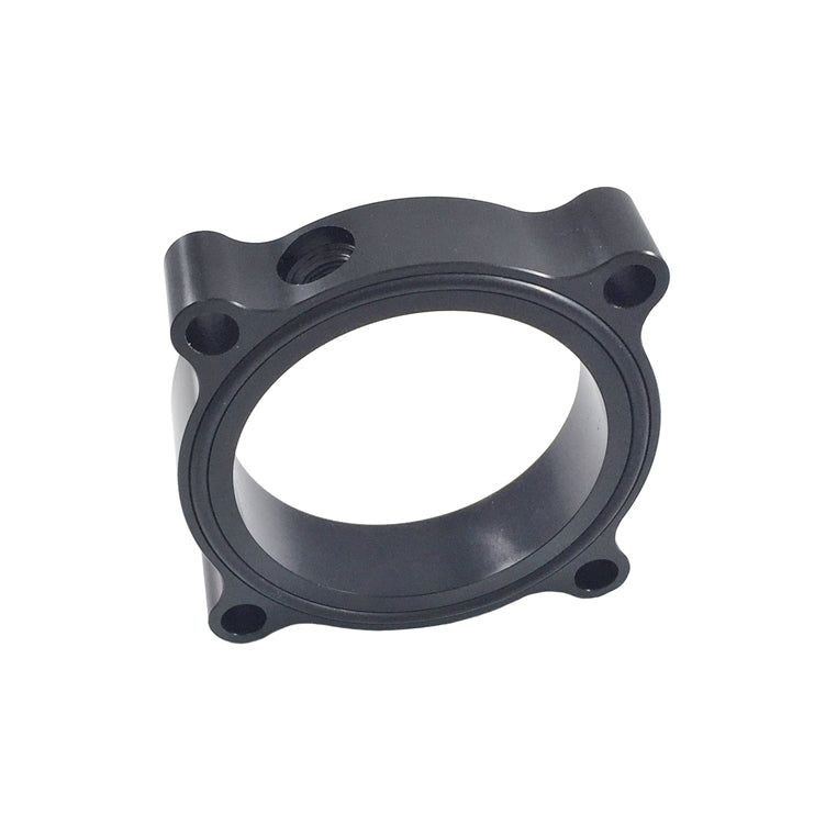 Torque Solution Throttle Body Spacer (Black): Audi / Volkswagen 2.0T FSI SI-Throttle Body Spacers-Torque Solution-TQSTS-TBS-030B-SMINKpower Performance Parts