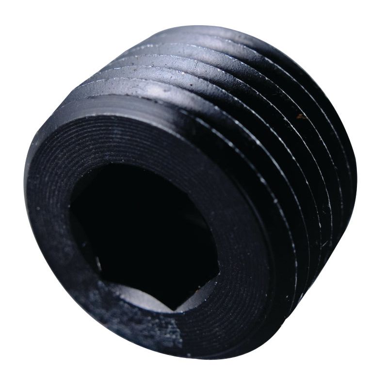 Fragola 1/2 NPT Pipe Plug- Internal Black-Fittings-Fragola-FRA493205-BL-SMINKpower Performance Parts