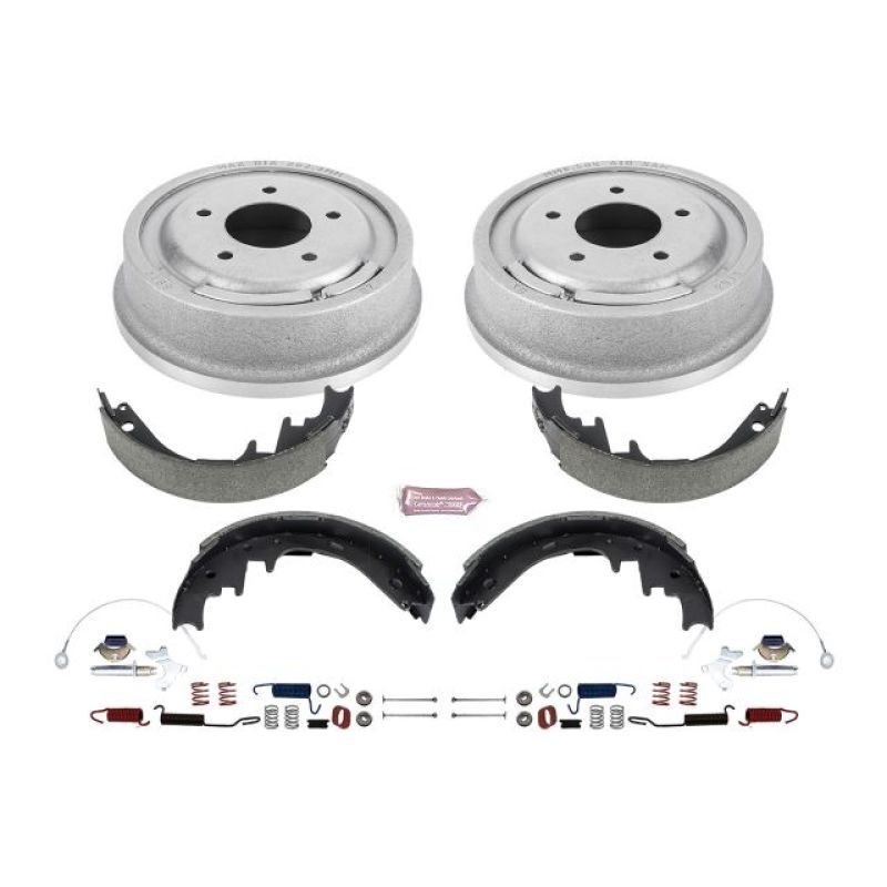 Power Stop 90-96 Ford E-150 Rear Autospecialty Drum Kit - SMINKpower Performance Parts PSBKOE15312DK PowerStop