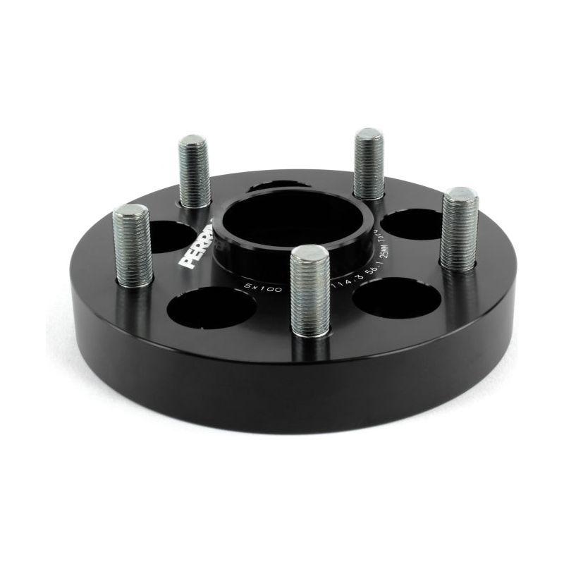 Perrin Wheel Adapter 25mm Bolt-On Type 5x100 to 5x114.3 w/ 56mm Hub (Set of 2) - SMINKpower Performance Parts PERPSP-WHL-226BK Perrin Performance