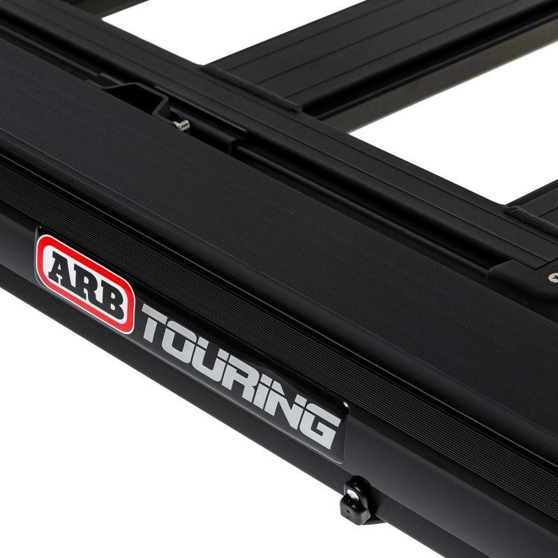 ARB Aluminum Awning, Black Frame, 8.2FT x 8.2FT, Installed with LED Light Strip - SMINKpower Performance Parts ARB814412A ARB