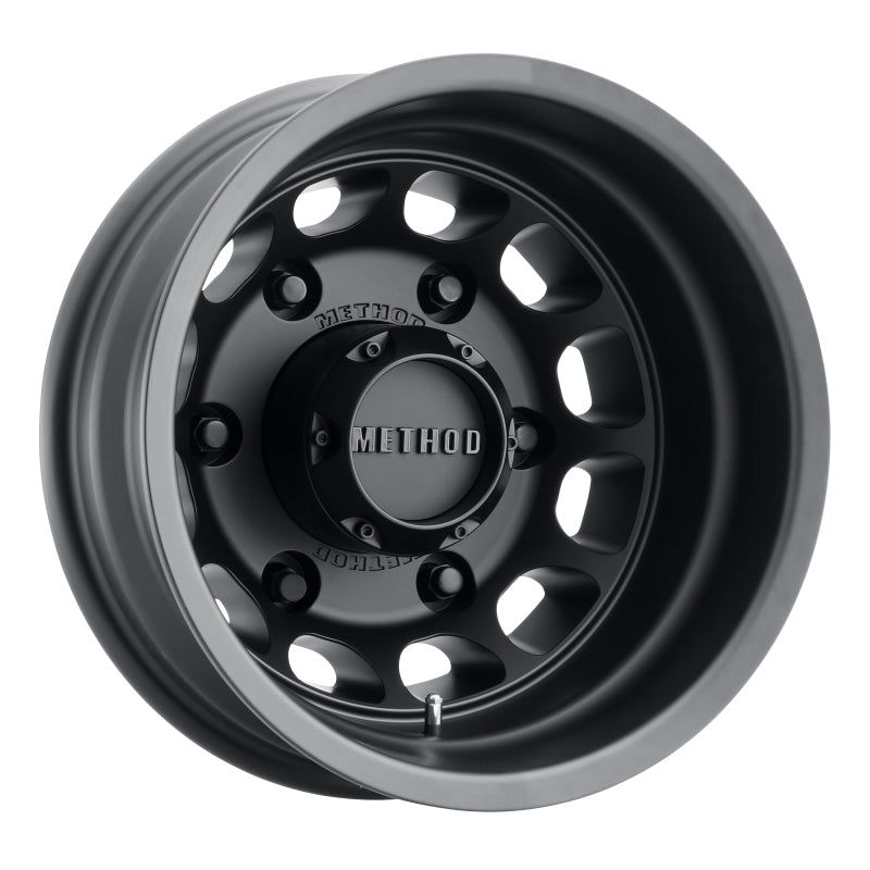 Method MR901 - REAR 16x5.5 -138mm Offset 6x205 161.04mm CB Matte Black Wheel-Wheels - Cast-Method Wheels-MRWMR901655925138N-SMINKpower Performance Parts