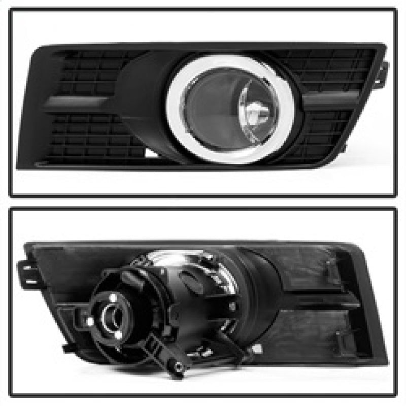 Spyder Cadillac SRX 2010-2015 OEM Style Fog Lights W/Universal Switch Clear FL-CASRX10-C-Fog Lights-SPYDER-SPY5080479-SMINKpower Performance Parts