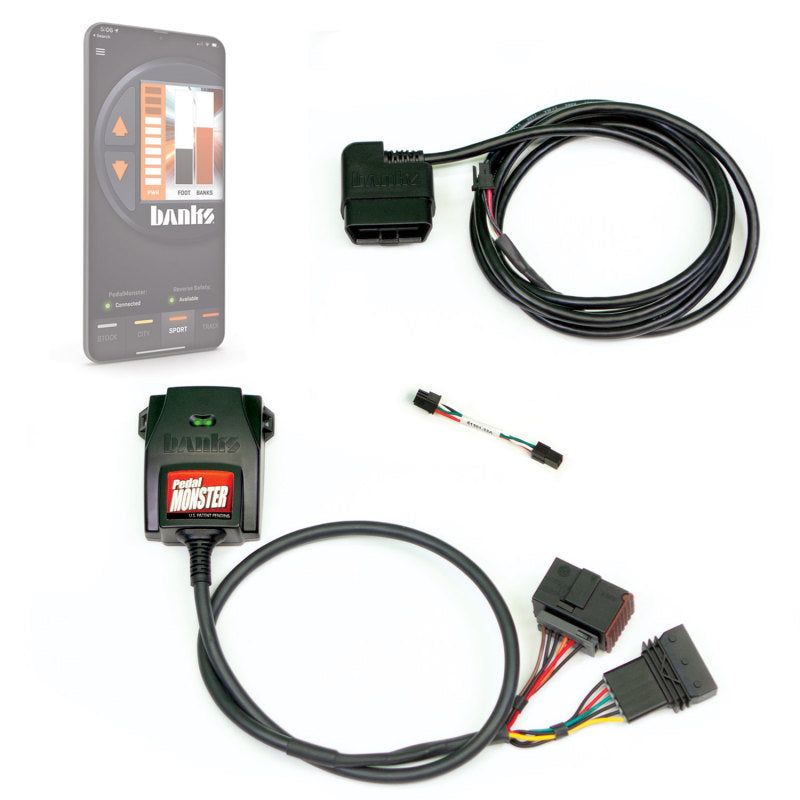 Banks Power Pedal Monster Kit (Stand-Alone) - TE Connectivity MT2 - 6 Way - Use w/Phone-Throttle Controllers-Banks Power-GBE64330-SMINKpower Performance Parts