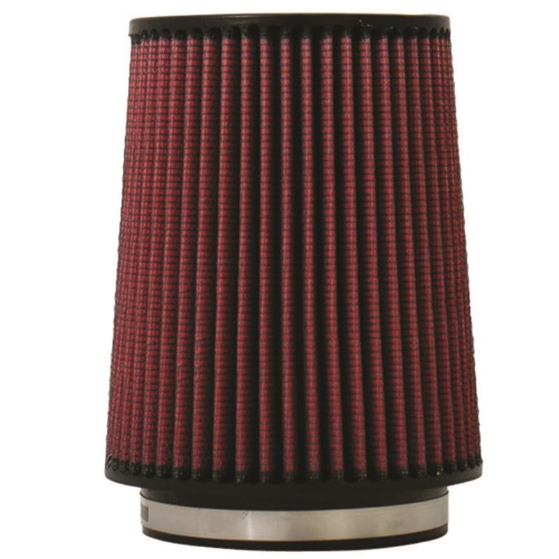 Injen High Performance Air Filter - 5 Black Filter 6 1/2 Base / 8 Tall / 5 1/2 Top-Air Filters - Drop In-Injen-INJX-1022-BR-SMINKpower Performance Parts