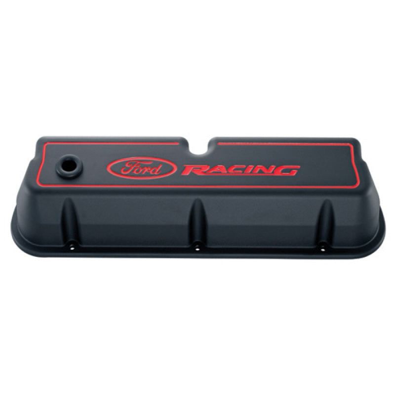 Ford Racing Logo Die-Cast Black Valve Covers-Valve Covers-Ford Racing-FRP302-003-SMINKpower Performance Parts