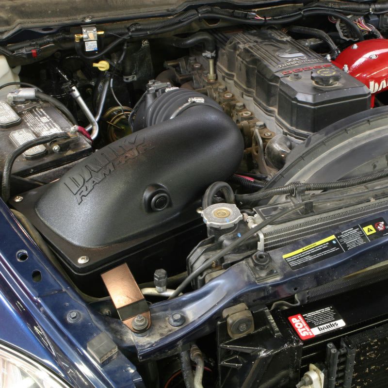 Banks Power 03-07 Dodge 5.9L Ram-Air Intake System - Dry Filter-Short Ram Air Intakes-Banks Power-GBE42145-D-SMINKpower Performance Parts