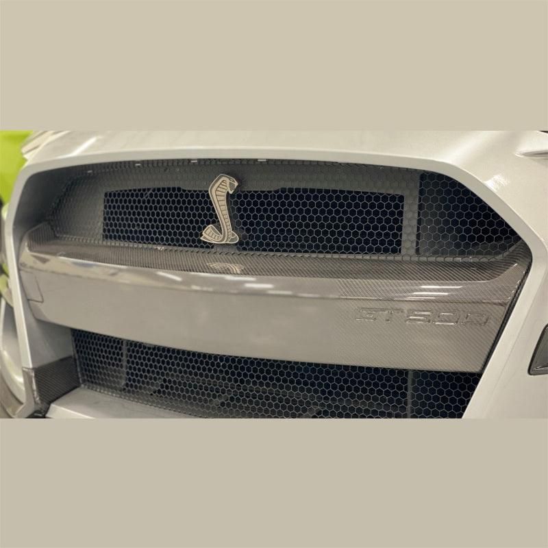 Ford Racing 20-21 Mustang GT500 Carbon Fiber Bumper Insert - SMINKpower Performance Parts FRPM-17750-MCF Ford Racing