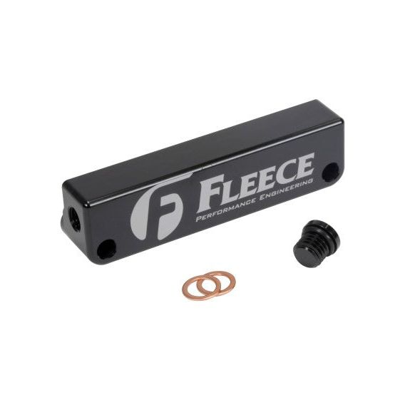Fleece Performance 19-21 Dodge Ram 6.7L Cummins 5th Gen Fuel Filter Delete - SMINKpower Performance Parts FPEFPE-FFD-RO-5G Fleece Performance