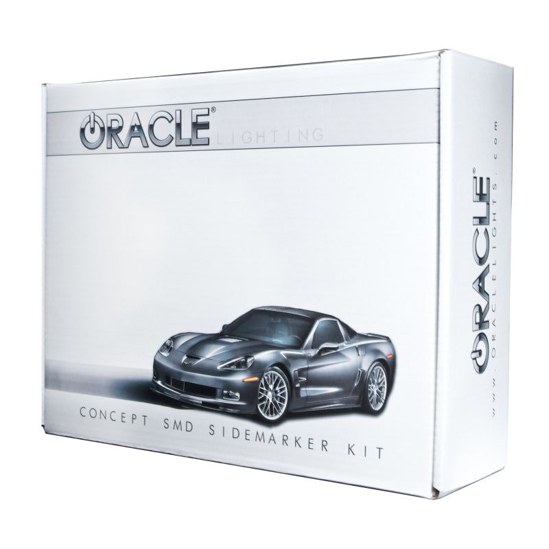 Oracle 05-13 Chevrolet Corvette C6 Concept Sidemarker Set - Clear - No Paint - SMINKpower Performance Parts ORL3150-019 ORACLE Lighting