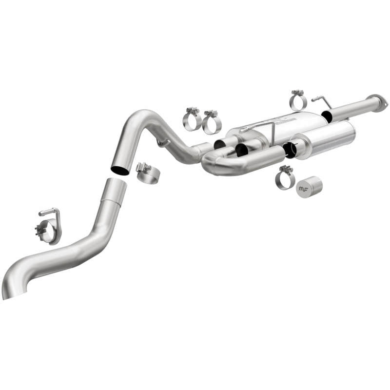 MagnaFlow Stainless Overland Cat-Back Exhaust 16-21 Toyota Tacoma-Catback-Magnaflow-MAG19583-SMINKpower Performance Parts