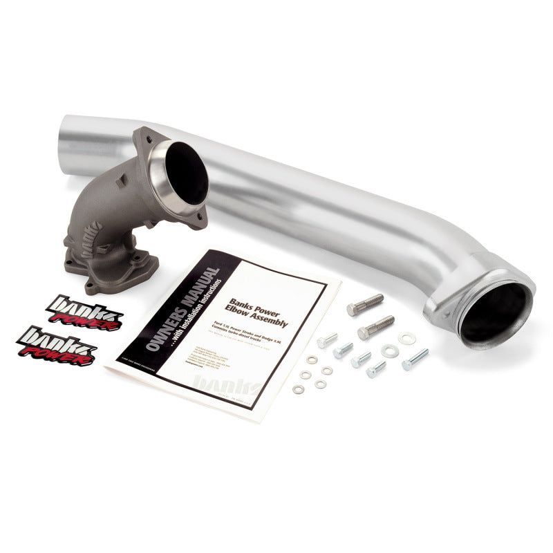 Banks Power 99.5-03 Ford 7.3L F250-350 Power Elbow Kit-Intake Elbows-Banks Power-GBE48662-SMINKpower Performance Parts