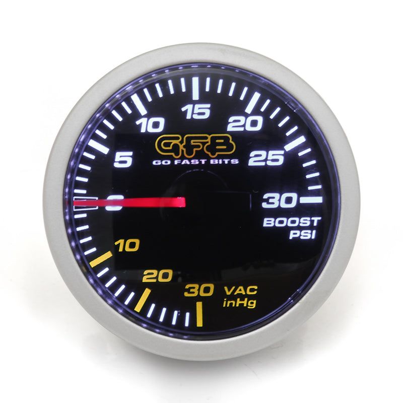 GFB 52mm Boost Gauge 30psi - SMINKpower Performance Parts GFB3730 Go Fast Bits