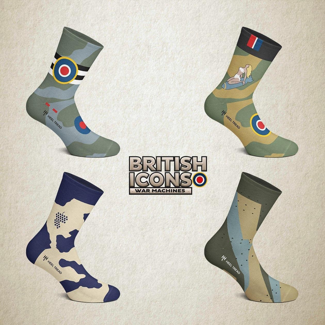 British Icons - War Machines Pack - SMINKpower Performance Parts HT-British-Icons-War-Pack-L Heel Tread