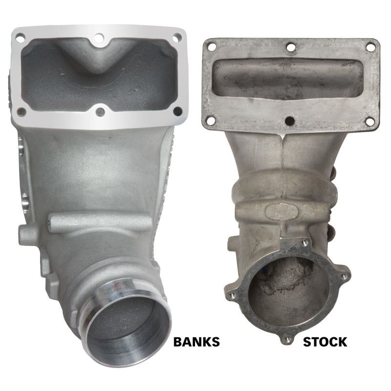 Banks Power 07.5-17 Ram 2500/3500 6.7L Diesel Monster-Ram Intake System w/Fuel Line 3.5in Natural-Short Ram Air Intakes-Banks Power-GBE42788-SMINKpower Performance Parts