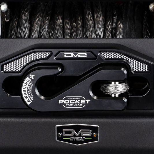 DV8 Offroad Pocket Fairlead For Synthetic Rope Winches - SMINKpower Performance Parts DVEWBPF-01 DV8 Offroad