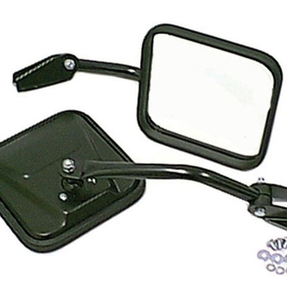 Omix Side Mirror Kit Black- 55-86 Jeep CJ Models - SMINKpower Performance Parts OMI11001.02 OMIX