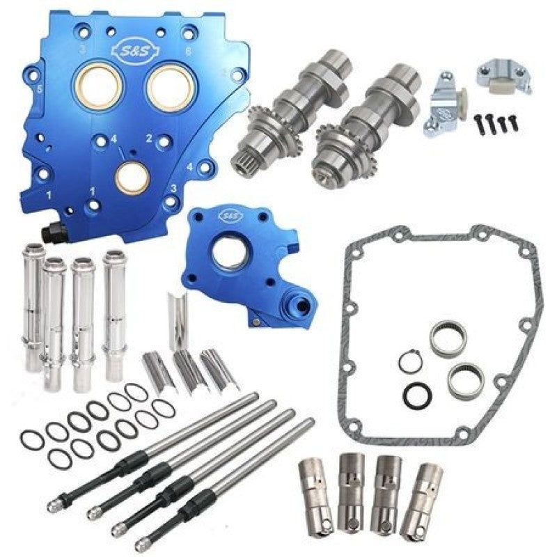 S&S Cycle 07-17 BT Chain Drive Cam Chest Kit - 585C - SMINKpower Performance Parts SSC330-0553 S&S Cycle