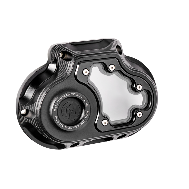 Performance Machine Vision Clutch Cover W/Bezel - Black Ops-Engine Covers-Performance Machine-PFM0177-2081M-SMB-SMINKpower Performance Parts