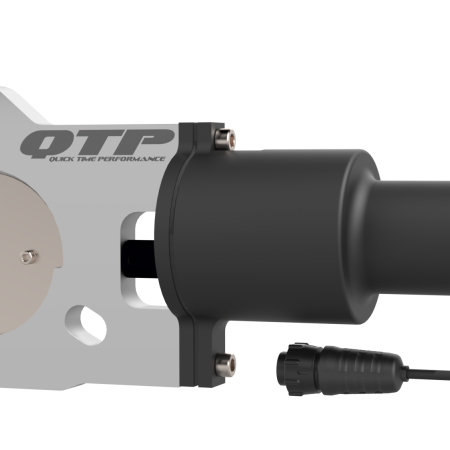 QTP 2.5in Bolt-On QTEC Electric Cutout Valve - Single-Exhaust Cutouts-QTP-QTPQTEC25-SMINKpower Performance Parts