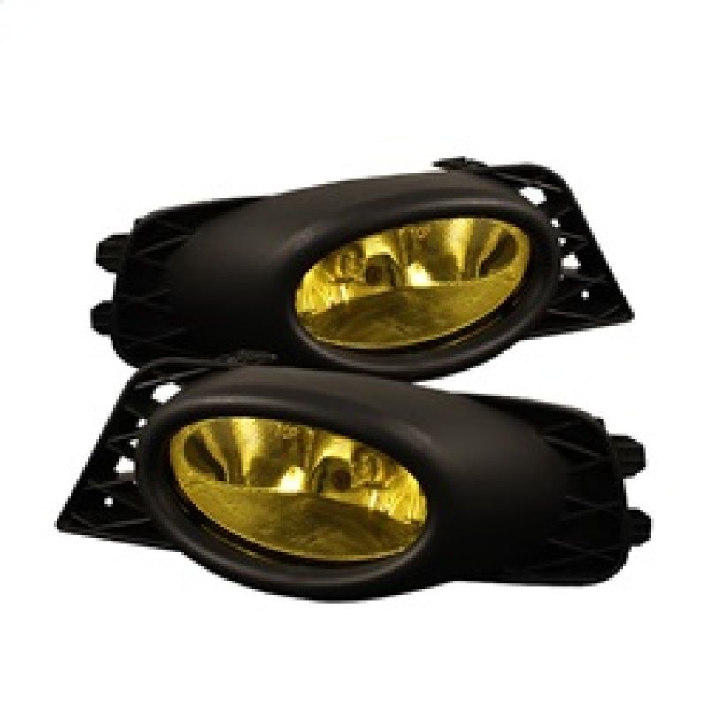 Spyder Honda Civic 09-11 4Dr OEM Fog Lights W/Switch- Yellow FL-CL-HC09-4D-Y-Fog Lights-SPYDER-SPY5020703-SMINKpower Performance Parts