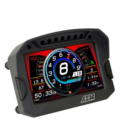 AEM CD-5G Carbon Digital Dash Display w/ Interal 10Hz GPS & Antenna-Gauges-AEM-AEM30-5602-SMINKpower Performance Parts